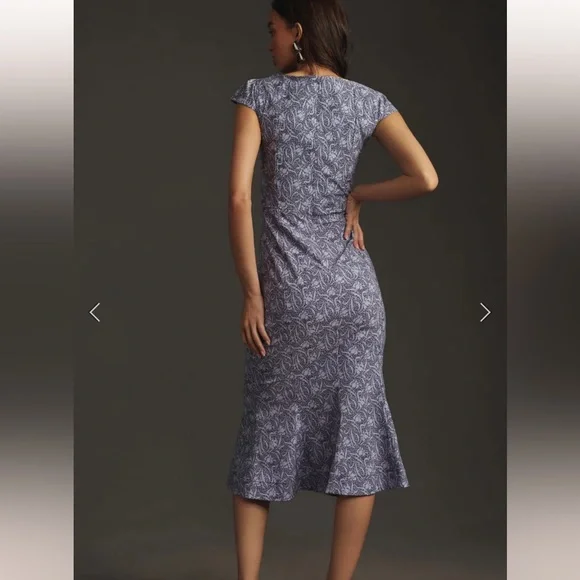 Anthropologie Cecily Fit and Flare Sweetheart Dress by Maeve Size XL - Picture 2 of 10